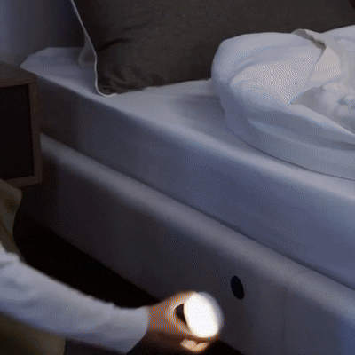 Motion Sensor Light for Home with USB Charging Wireless Self Adhesive LED Night Light	(Pack Of 2)